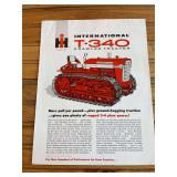 IH T-340 Crawler Spec Sheet