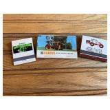 (3) Steiger, Kubota, Belarus Matchbooks
