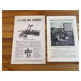 (2) J.I. Case Sales Literature