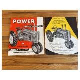 (2) John Deere G Tractor Sales Literature