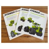 (3) Steiger Tractor Sales Literature