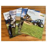 (5) New Holland Tractor Sales Literature