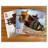 (3) Versatile Tractor Sales Literature