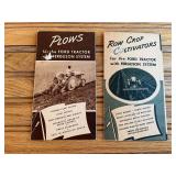 (2) Ford + Ferguson Sales Literature