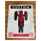 Custom Tractor Sales Literature