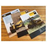(3) Caterpillar Challenger Tractor Sales Literature