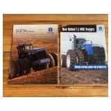 (2) New Holland 4wd Tractor Sales Literature
