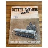 1938 John Deere Better Farming Catalog