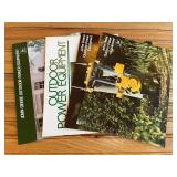 (4) John Deere Outdoor Power Equipment Sales Literature