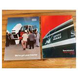(2) Case Tractor Sales Literature