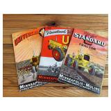 (3) MM U Tractor Sales Literature