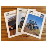 (3) Ford Tractor Sales Literature