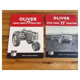 (2) Oliver 77 Tractor Sales Literature