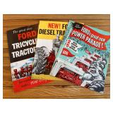 (3) Ford Tractor Sales Literature