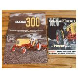 (2) Case Tractor Sales Literature
