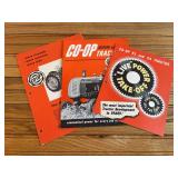 (3) CO-OP Tractor Sales Literature