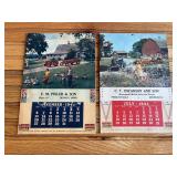 (2) 1942 + 1943 MM Yearbook Calendars