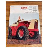 Case 1200 Tractor Sales Literature