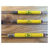 (3) John Deere Bullet Pencils