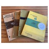 (4) John Deere Manuals