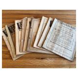 (10) John Deere Manuals