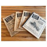 (4) John Deere Combine Manuals
