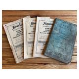 (4) John Deere Manuals