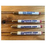 (4) Hoegemeyer Hybrids Bullet Pencils