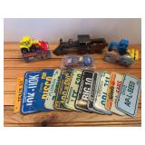 Toys + Mini License Plates
