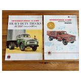 (2) International Truck Sales Literature