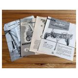 (4) John Deere Sales Literature