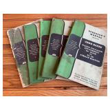 (5) John Deere Manuals