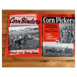 (2) McCormick-Deering Corn Binders + Corn Pickers Sales Literature