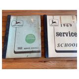 (2) John Deere Service School Manuals