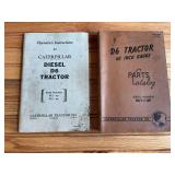 (2) Caterpillar D6 Crawler Manuals