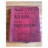 1965 John Deere Red Book Special Parts Catalog