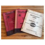 (3) Farmall Tractor Manuals
