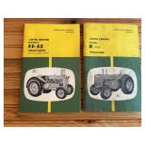 (2) John Deere Tractor Operators Manuals