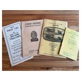 (4) John Deere Literature
