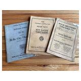 (3) Wood Bros. + Belle City Manuals