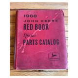 1968 John Deere Red Book Special Parts Catalog