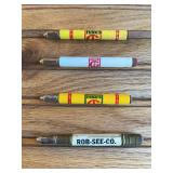 (4) Funk's G Hybrid Bullet Pencils