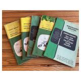 (5) John Deere Manuals