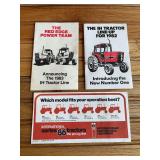 (3) IH Tractor Sales Literature