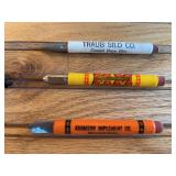 (3) MM + Gehl Bullet Pencils