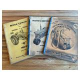 (3) MM U Tractor Manuals