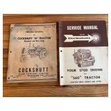 (2) Cockshutt Tractor + Engine Manuals