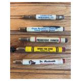 (5) Bullet Pencils