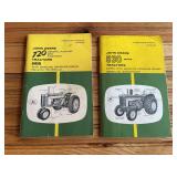 (2) John Deere Tractor Operators Manuals