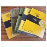 (5) John Deere Chain Saw + Snow Thrower Manuals